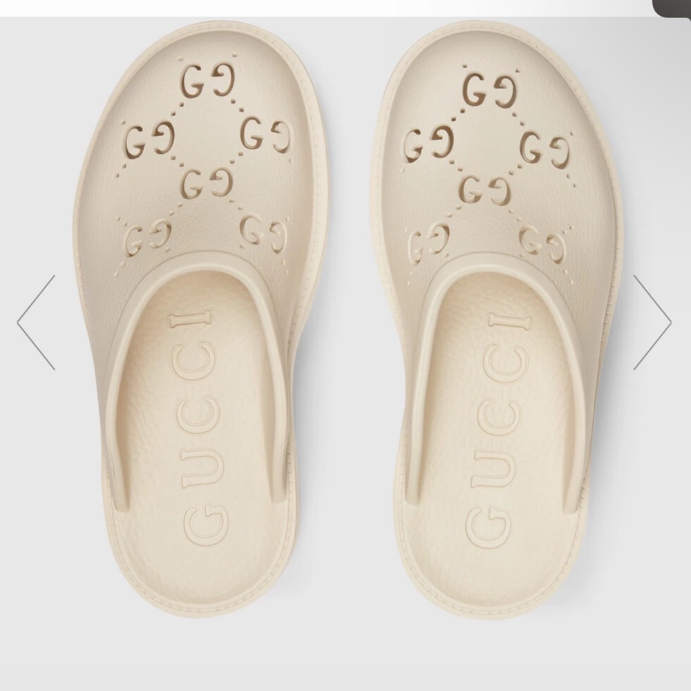 Gucci Women's Beige Mules